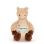 Preview: Lama Stofftier mit Namen